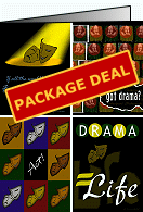 Drama Greeting Card Package Deal